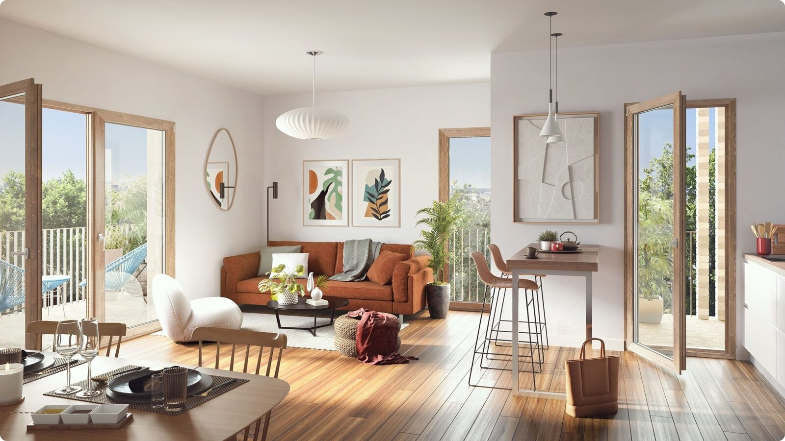 Appartement neuf à Toulouse La Cartoucherie